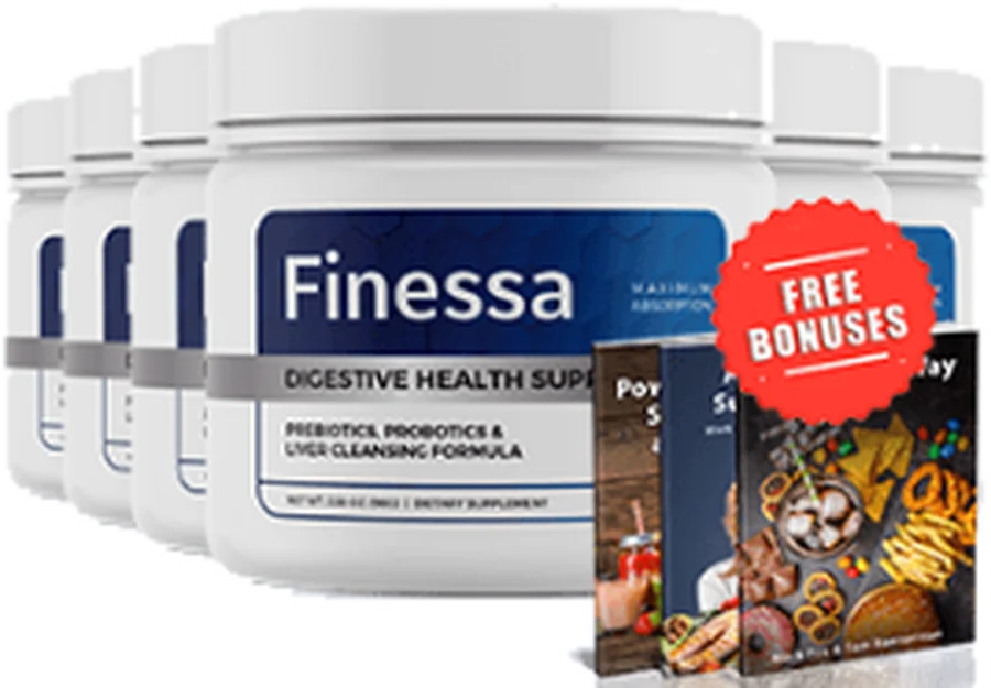 Six bottle package of Finessa with free bonuses